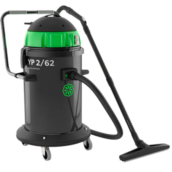 YP2-62WD<br/>62 LT 2 MOTORES, Aspirado en SECO-HÚMEDO, TANQUE PLÁSTICO.