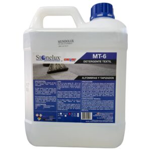 <span class="product-title-main">MT-6</span><br> <span class="product-title-sub">DETERGENTE TEXTIL</span><br> <span class="product-title-desc">ALFOMBRAS Y TAPIZADOS</span>